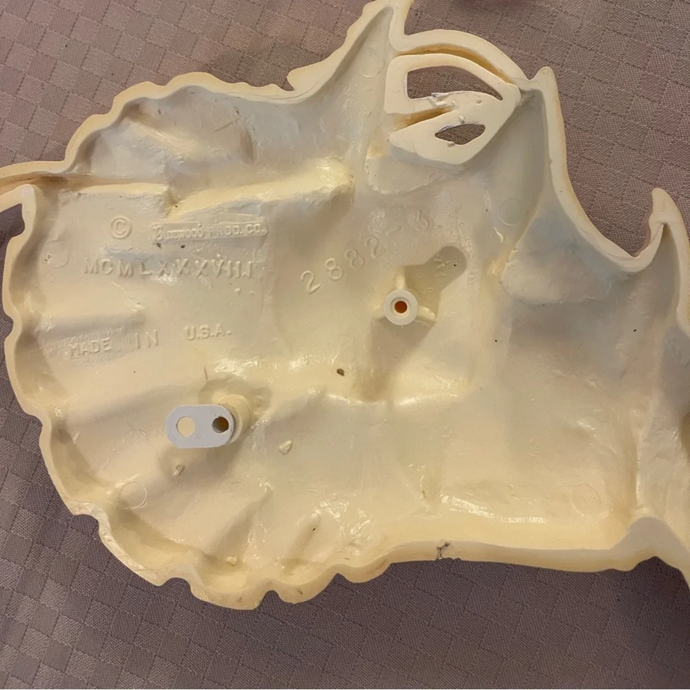 Burwood VTG 1989 Neutral Tone Tropical Fish Seashells 4 Piece Wall Hangings. - Picture 7 of 12